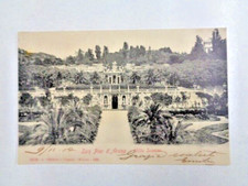 SAN PIER D'ARENA Villa Scasso CARTOLINA Fto piccolo BN Viaggiata