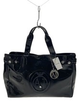 ARMANI JEANS handbag enamel