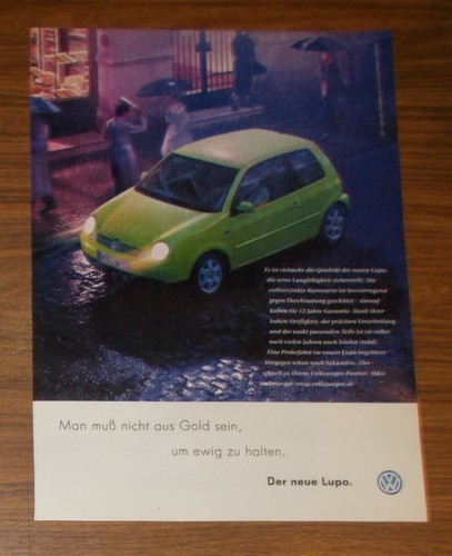 Rara pubblicità lupo - -, non