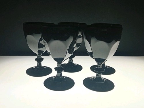 Verres vin rouge - rouge, cristal