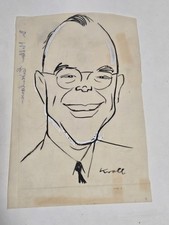 Julius Kroll, famoso artista, Dr. Milton Eisenhower