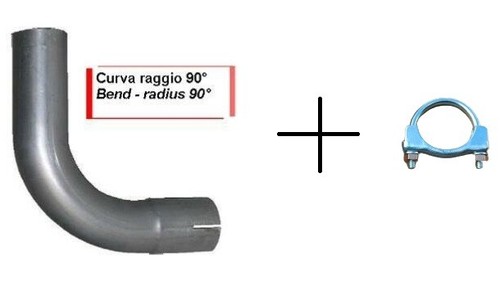 Tubo curva raggio con - tubo,