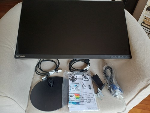 Monitor lenovo con base - ,