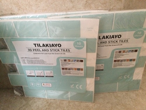 Tilakiayo peel and stick - and,