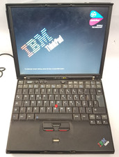 IBM Thinkpad X41 Notebook Pentium M 1.5ghz 1gb ram DVD docking seriale parallela
