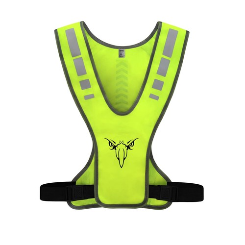 Gilet corsa riflettente - gilet,