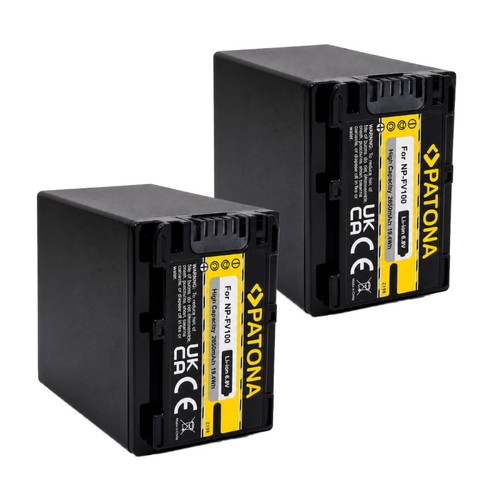 Batteria ion patona - 2x, li-ion