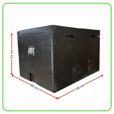 CONTENITORE termico E CASSONE isotermico  per alimenti POLISTIROLO usato grande