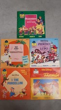Favole in vinile - Lotto 5 vinili + libri - Usato
