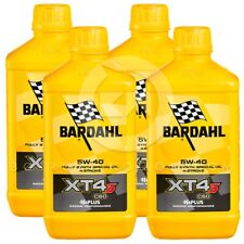 4L OLIO 100% SINTETICO MOTO SCOOTER QUAD 4T BARDAHL XTS XT4-S C60 5w40 JASO MA2