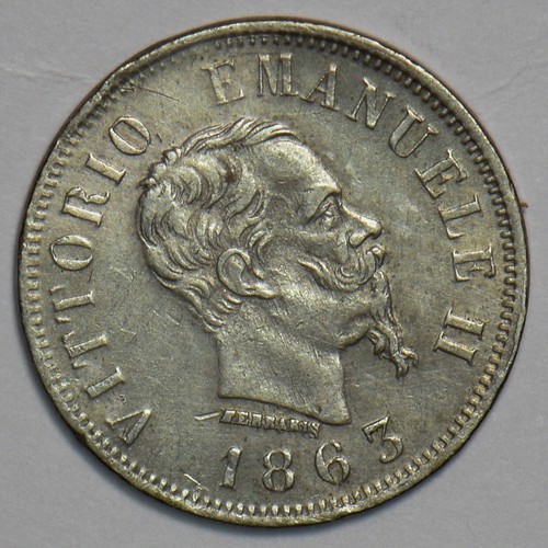 Italia 1863 centesimi - 1863, 50