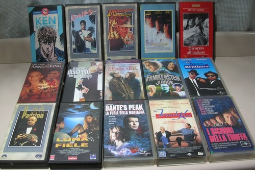 Lotto vhs film cult misti - 30,