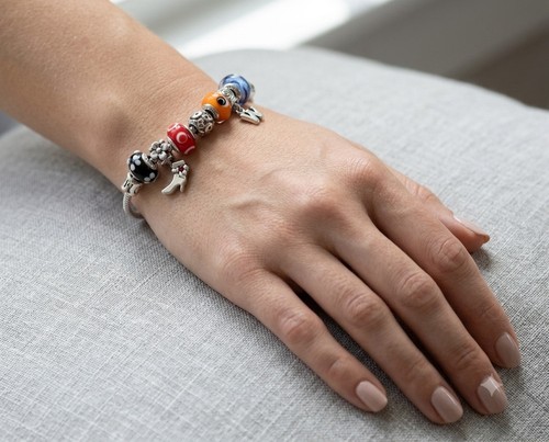 Bracciale vintage argento - bracciale,