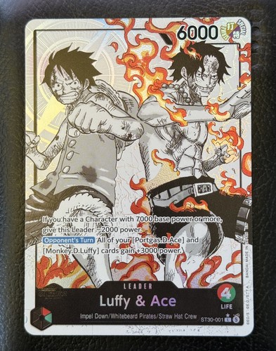 Luffy ace st30 001 - &, art