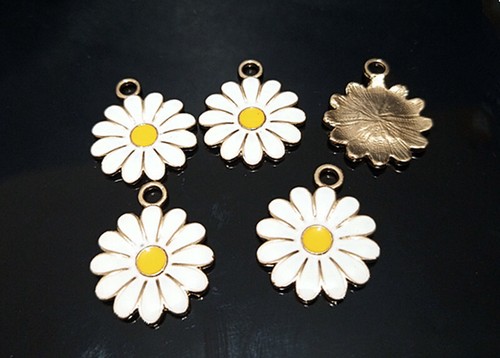 4pz ciondoli charms - , fiore