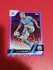 Card Topps Flagship UCL 2022-23 - 99 - Erling Haaland - Pink Sparkle - Parallel