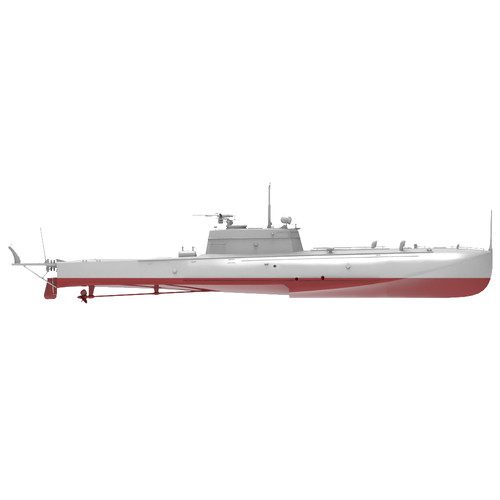 Rhws030s 700 scafo completo - 1:700,