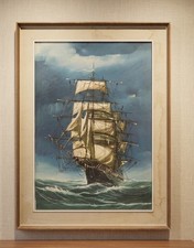 Quadro marina antico veliero - marina,