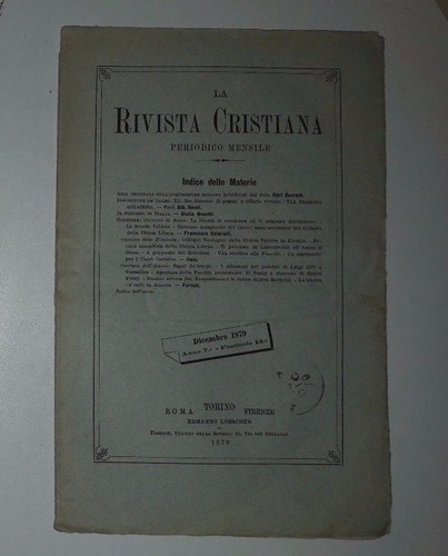 Rivista cristiana periodico - la,