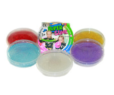 Slime Fluffy 800 Grammi , 5 Vasetti da 160 Grammi in 5 Colori Squishy Skifidol 