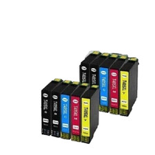 10 CARTUCCE T405XL PER EPSON WF-3820DWF WF-3825DWF WF-4820DWF WF-4825DWF WF4830D