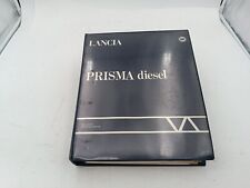 Manuale officina Lancia Prisma Diesel e Turbo Diesel volume d assistenza tecnica