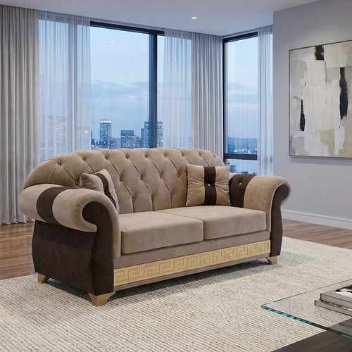 Divano letto chesterfield - chesterfield, 2