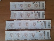Lotto 14 Biglietti Ufficiali Ticket Calcio Stadio TORINO Stagione 2016 17 2017