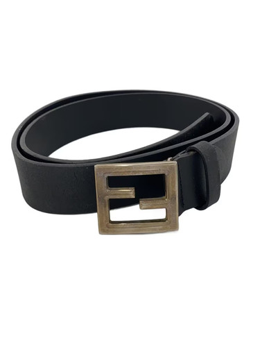 Fendi cintura pelle nera da - cintura, in