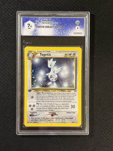 Pokémon togetic holo 1ª - pokémon,
