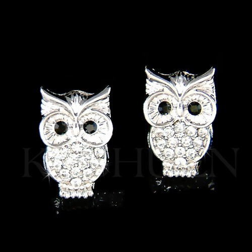 Gufo swarovski cristallo - swarovski,