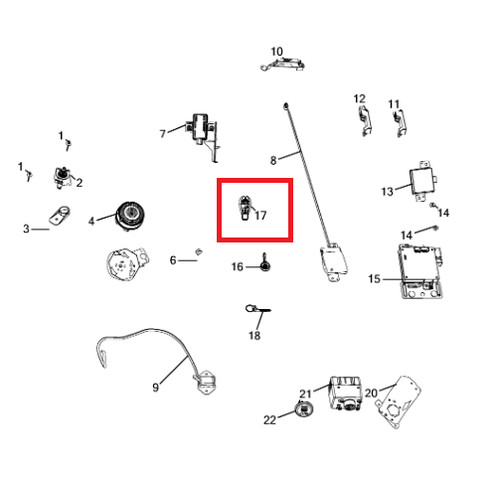 Chiave telecomando transmitter - telecomando,