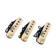 Wilkinson Cream Vintage Tone Alnico 5 Single Coil Pickup Set For Strat ST Guitar