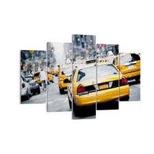 Quadro su Tela 150x100cm Taxi