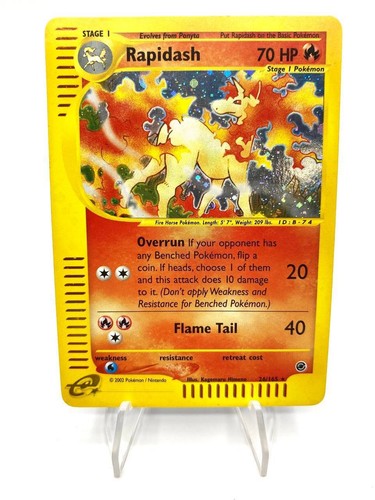 Carta pokémon rapidash 165 - carta,