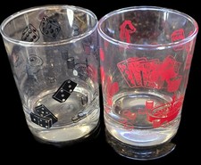Set Of 2 Retro Rocks Glasses