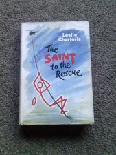 The Saint To The Rescue by Leslie Charteris Hardback 1961 First UK Edition
