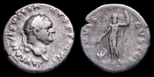 Denario vespasiano iovis - vespasiano,