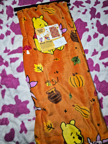 Coperta lancio peluche autunno - coperta,