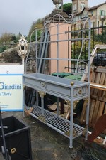 ETAGERE IN FERRO BATTUTO DESIGN UNICO PORTAVASI.