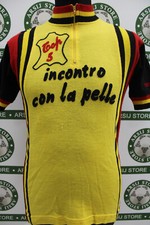 maglia ciclismo TOP 5 TG 50 B159 bike shirt maillot trikot jersey