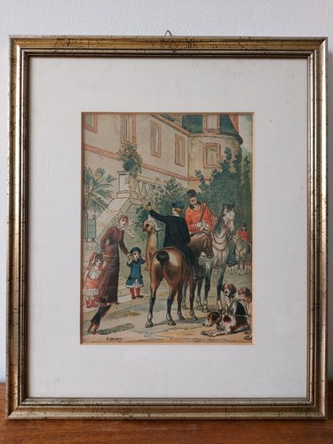 Quadro con cavalli delort - quadro,