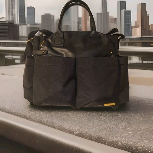 Skip hop diaper bag black - diaper,