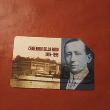 Scheda Telefonica Centenario Della Radio Usata