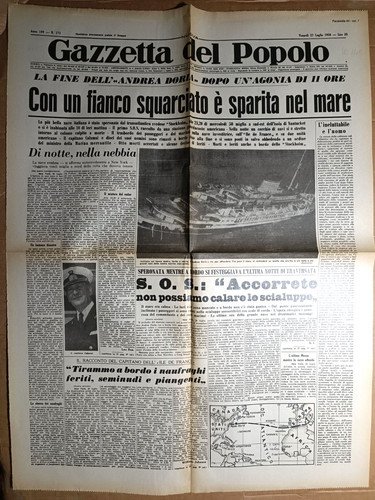 Andrea doria affondata - doria,
