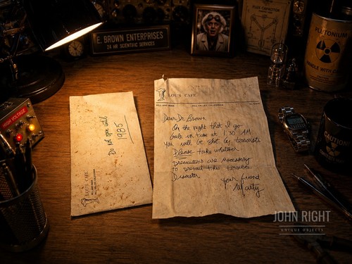 Lettera marty mcfly doc brown - lettera,