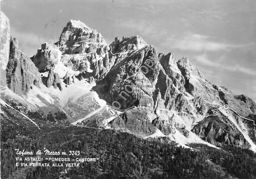 Cartolina postcard tofana - postcard,
