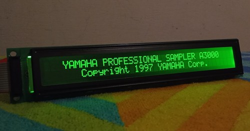 Yamaha a3000 new display - yamaha,