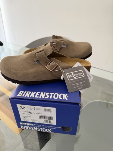 Birkenstock boston taupe - boston,