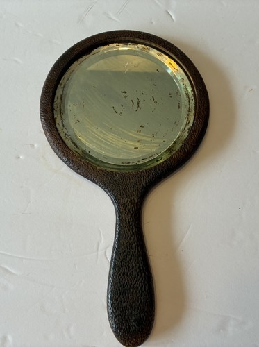 Specchio vintage ecopelle